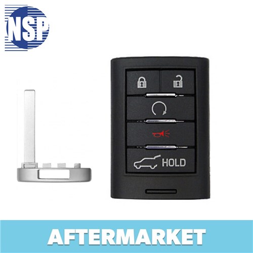 NSP CADILLAC 5-BTN SMART KEY - FCC: NBG009768T - 315 MHZ