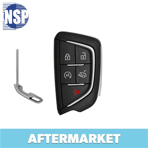 NSP CADILLAC 5-BTN L,U,T,P,RS SMART KEY - FCC: YG0G20TB1 - 433 MHZ