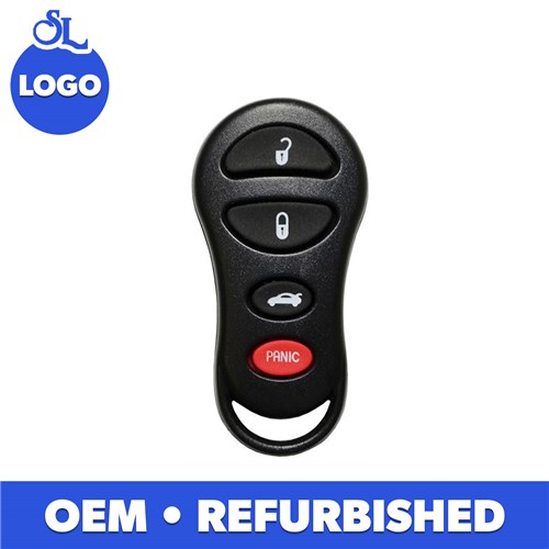 CHRYSLER 4-BTN L,U,T,P REMOTE - GQ43VT17T