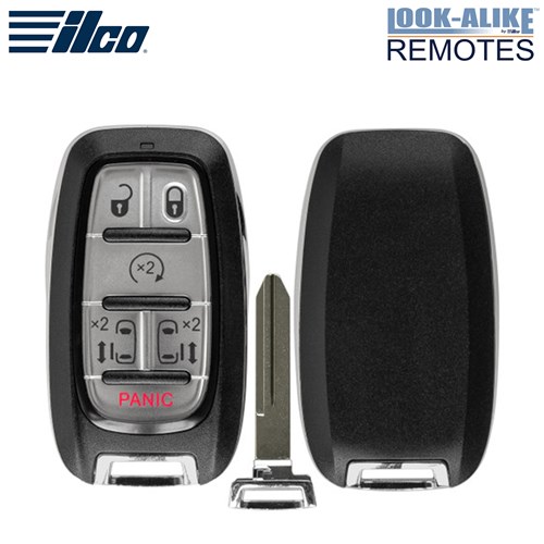 ILCO CHRYSLER 6-BTN L,U,P,SD,SD,RS SMART KEY - FCC: M3N-97395900