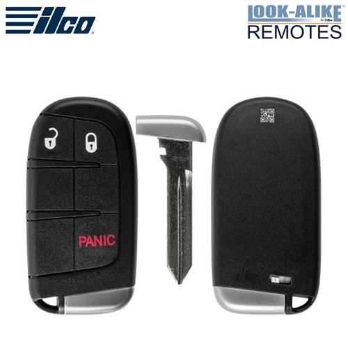 ILCO DODGE / JEEP 3-BTN L,U,P SMART KEY - FCC: M3N40821302