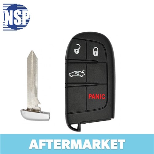 NSP CHRYSLER / DODGE 4-BTN SMART KEY - FCC: M3N-40821302