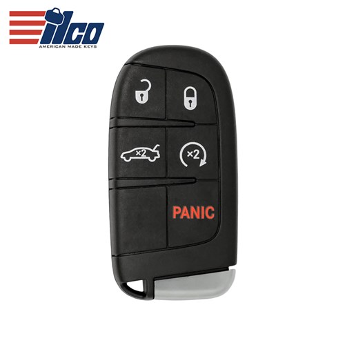 ILCO DODGE / CHRYSLER 5-BTN L,U,T,P,RS SMART KEY - FCC: M3N-40821302