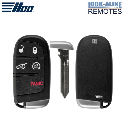 ILCO DODGE / JEEP 5-BTN L,U,H,P,RS SMART KEY - FCC: M3N-40821302