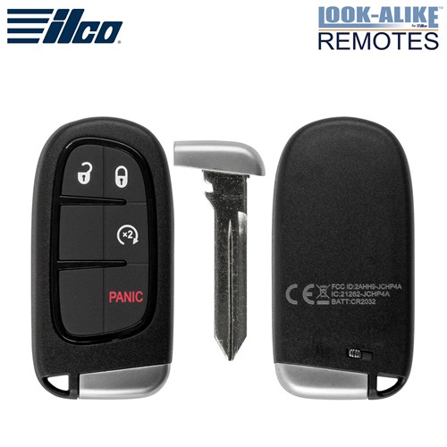 ILCO JEEP 4-BTN L,U,RS,P SMART KEY - FCC: GQ4-54T