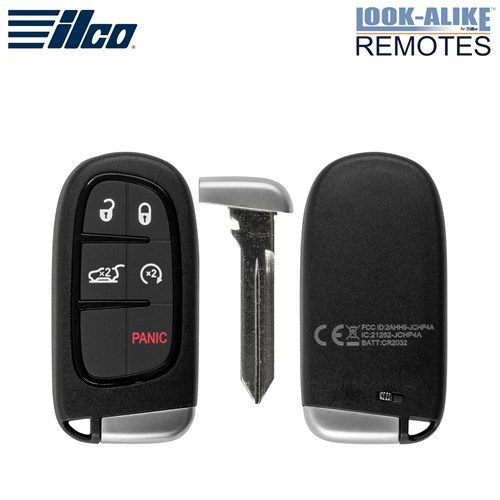 ILCO JEEP 5-BTN L,U,RS,P,H SMART KEY - FCC: GQ4-54T