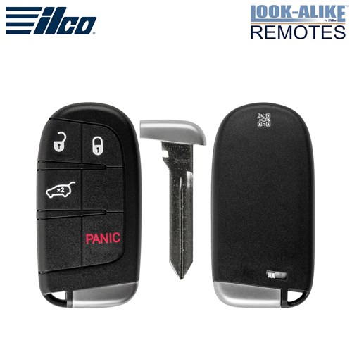 ILCO JEEP 4-BTN L,U,H,P SMART KEY - FCC: M3N-40821302