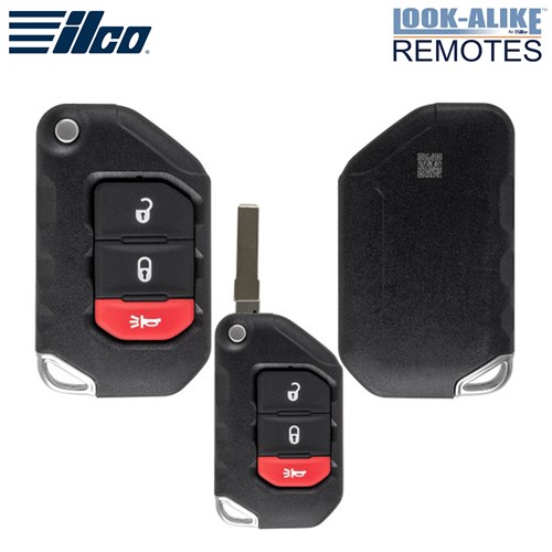 ILCO JEEP 3-BTN L,U,P SMART KEY - FCC: OHT1130261