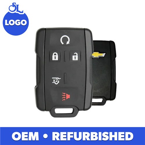 CHEVROLET 5-BTN L,U,P,H,RS REMOTE - M3N-32337200 - 433 MHZ