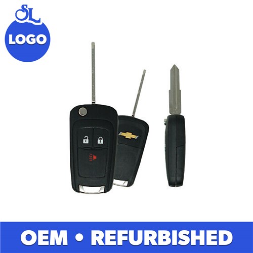 CHEVROLET 3-BTN L,U,P FLIP KEY - A2GM3AFUS03 - 315 MHZ