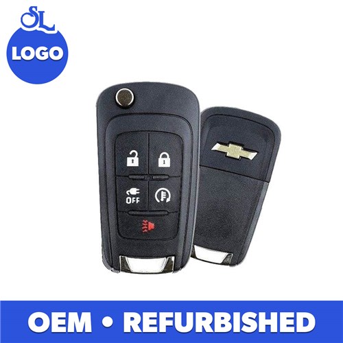 CHEVROLET 5-BTN L,U,P,RS,CHARGE SMART KEY - FCC: A2GM3AFUS04 - OE: 94543206 - 315 MHZ