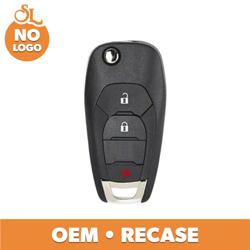 CHEVROLET 3-BTN L,U,P FLIP KEY - LXP-T004  - 433 MHZ