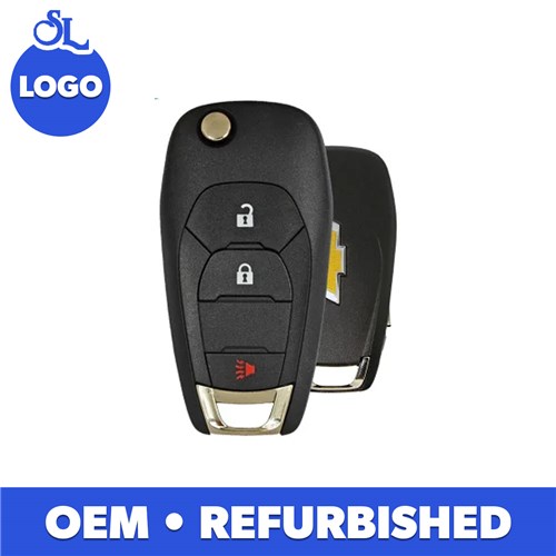 CHEVROLET 3-BTN L,U,P FLIP KEY - LXP-T004  - 433 MHZ