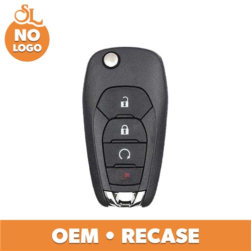 CHEVROLET 4-BTN L,U,P,RS FLIP KEY - LXP-T004  - 433 MHZ