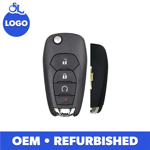 CHEVROLET 4-BTN L,U,P,RS FLIP KEY - LXP-T004  - 433 MHZ