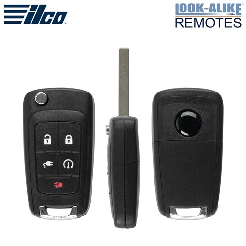 ILCO CHEVROLET 5-BTN L,U,P,PLUG,RS SMART KEY - FCC: OHT05918179 - 315 MHZ