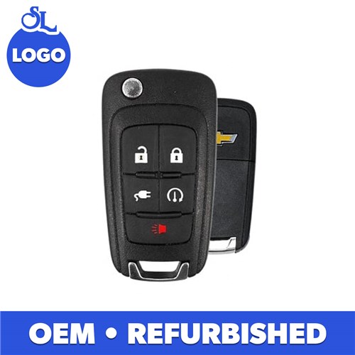 CHEVROLET 5-BTN L,U,P,PLUG,RS SMART KEY - OHT05918179  - 315 MHZ