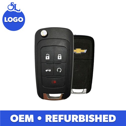 CHEVROLET 5-BTN L,U,P,T,RS FLIP KEY - OHT01060512 - 315 MHZ