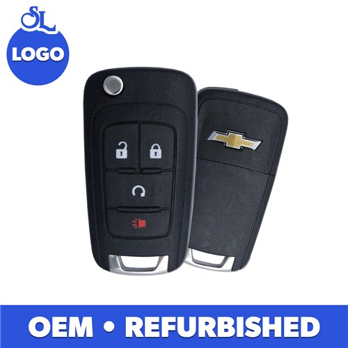 CHEVROLET 4-BTN L,U,P,RS FLIP KEY - KR55WK50073 / KR55WK50073, AVL-B01T1AC - 315 MHZ