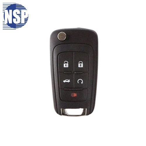 NSP CHEVROLET 5-BTN FLIP KEY - FCC: KR55WK50073 - 315 MHZ