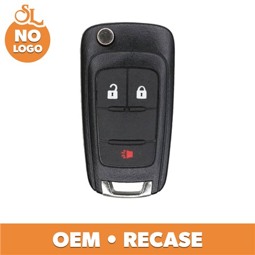 CHEVROLET 3-BTN L,U,P FLIP KEY - AVL-B01T1AC   - 315 MHZ