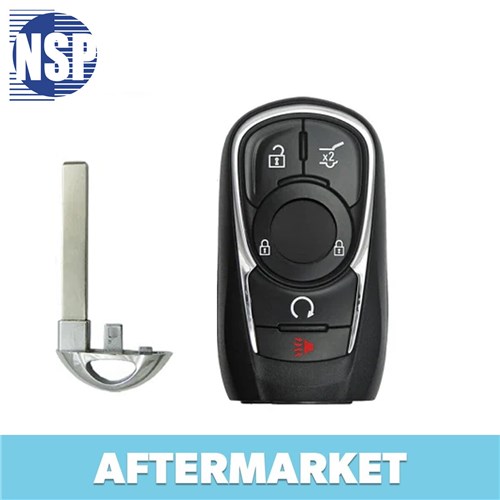 NSP BUICK 5-BTN L,U,P,H,RS SMART KEY - FCC: HYQ4AA - 315 MHZ