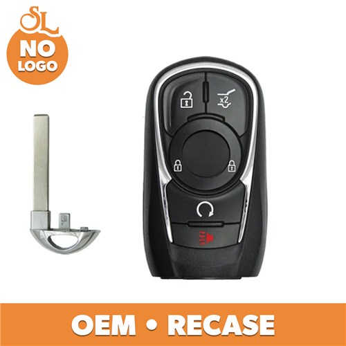 BUICK 5-BTN L,U,P,H,RS SMART KEY - HYQ4EA - 433 MHZ