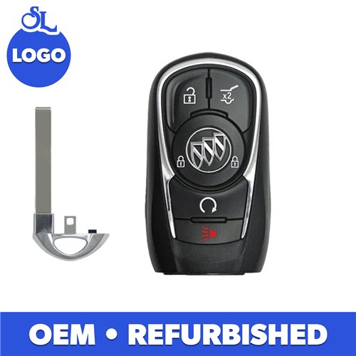 BUICK 5-BTN L,U,P,H,RS SMART KEY - HYQ4EA - 433 MHZ