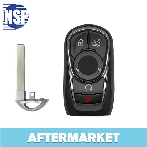 NSP GMC / CHEVROLET 5-BTN L,U,P,T,RS SMART KEY - FCC: HYQ4EA - 433 MHZ