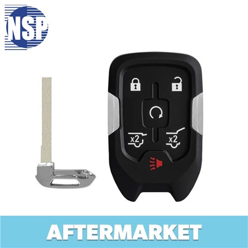 NSP CHEVROLET 6-BTN SMART KEY - FCC: HYQ1EA - 433 MHZ