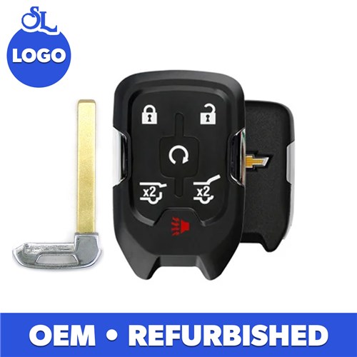 CHEVROLET 6-BTN L,U,P,RH,RG,P SMART KEY - HYQ1EA - 433 MHZ