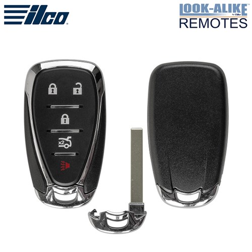 ILCO CHEVROLET 5-BTN L,U,P,T,RS SMART KEY - FCC: HYQ4AA - 315 MHZ