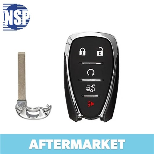 NSP GMC / CHEVROLET 5-BTN L,U,P,T,RS SMART KEY - FCC: HYQ4AA - 315 MHZ