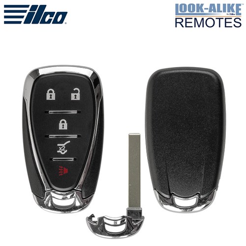 ILCO CHEVROLET 5-BTN L,U,P,H,RS SMART KEY - FCC: HYQ4AA - 315 MHZ