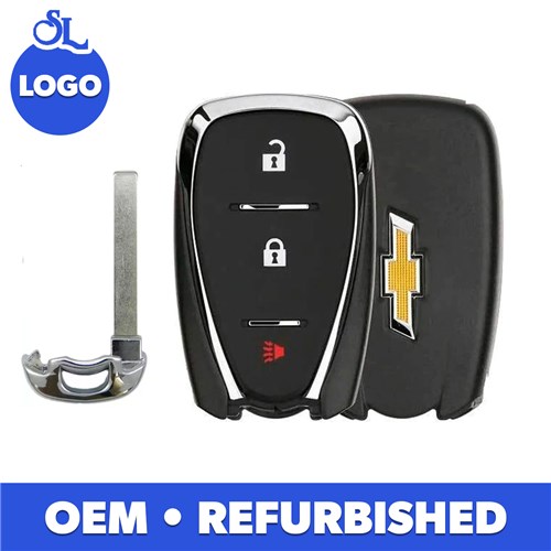 CHEVROLET 3-BTN L,U,P SMART KEY - HYQ4EA - 433 MHZ