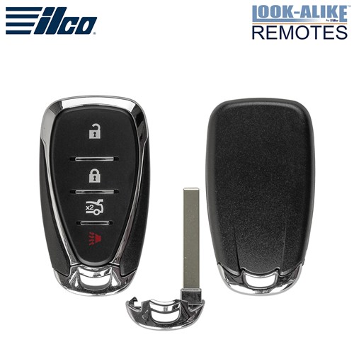 ILCO CHEVROLET 4-BTN L,U,P,T SMART KEY - FCC: HYQ4EA - 433 MHZ