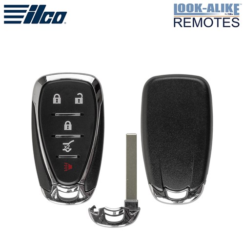 ILCO CHEVROLET 5-BTN L,U,P,H,RS SMART KEY - FCC: HYQ4EA - 433 MHZ