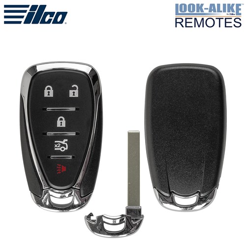 ILCO CHEVROLET 5-BTN L,U,T,P,RS SMART KEY - FCC: HYQ4EA - 433 MHZ