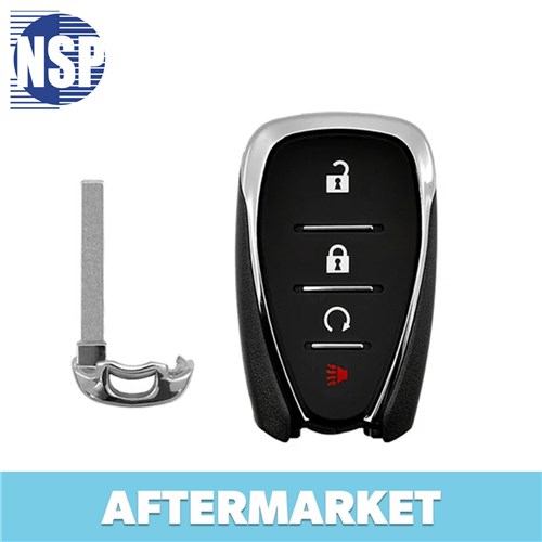 NSP GMC / CHEVROLET 4-BTN L,U,P,RS SMART KEY - FCC: HYQ4EA - 433 MHZ