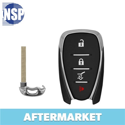 NSP GMC / CHEVROLET 4-BTN L,U,P,H SMART KEY - FCC: HYQ4EA - 433 MHZ