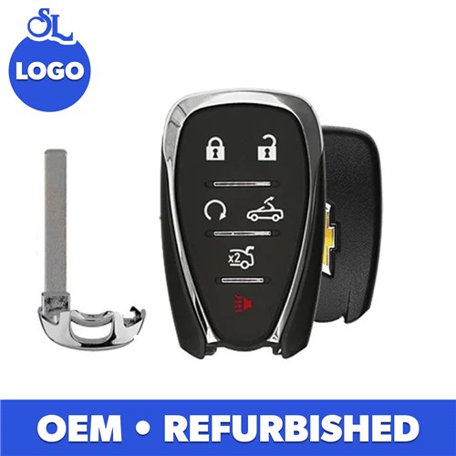 CHEVROLET 6-BTN L,L,P,TOP,T,RS SMART KEY - HYQ4EA - 433 MHZ