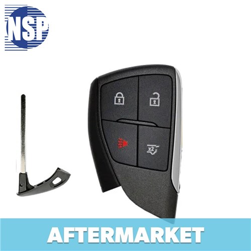 NSP GMC / CHEVROLET 4-BTN L,U,P,H SMART KEY - FCC: YG0G21TB2 - 433 MHZ