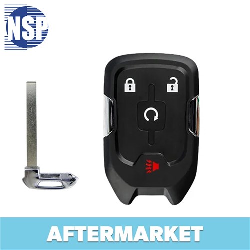 NSP GMC / CHEVROLET 4-BTN L,U,P,RS SMART KEY - FCC: HYQ1AA - 315 MHZ