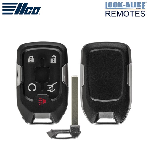 ILCO GMC 5-BTN L,U,P,H,RS SMART KEY - FCC: HYQ1EA - 433 MHZ