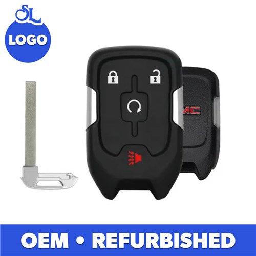 GMC 4-BTN L,U,P,RS SMART KEY - HYQ1EA - 433 MHZ