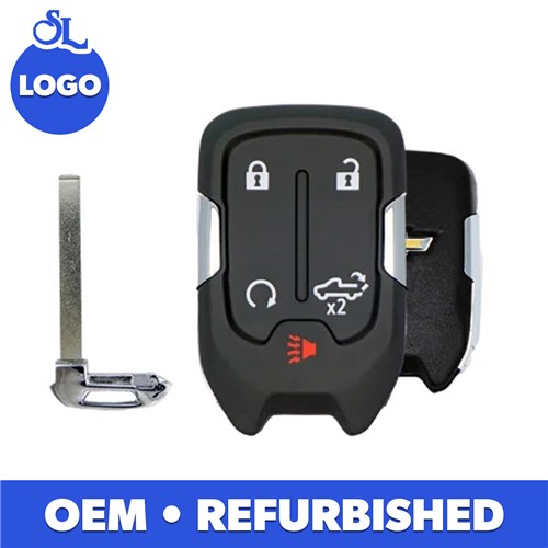 CHEVROLET 5-BTN L,U,P,TG,RS SMART KEY - HYQ1ES - 433 MHZ