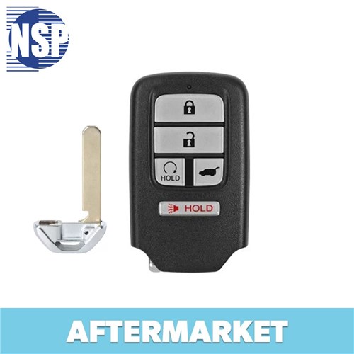 HONDA 5-BTN L,U,P,H,RS SMART KEY - FCC: KR5V44, KR5T44 - 433 MHZ