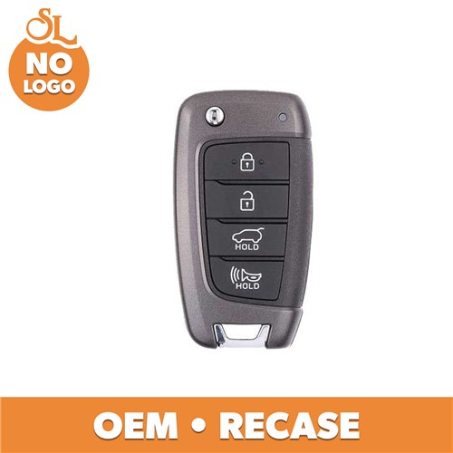 HYUNDAI 4-BTN L,U,P,H FLIP KEY - FCC: OSLOKA-450T (PD) - OE: 95430-G3100 - 433 MHZ