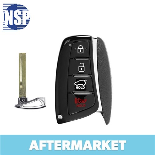 NSP HYUNDAI 4-BTN L,U,P,H SMART KEY - FCC: SY5DMFNA433 - OE: 95440-B8100 - 433 MHZ