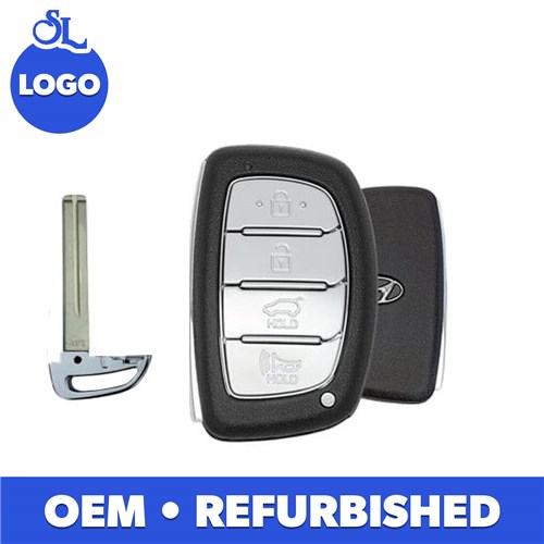 HYUNDAI 4-BTN L,U,P,H SMART KEY - FCC: TQ8-FOB-4F07 - OE: 95440-D3100NNA - 433 MHZ